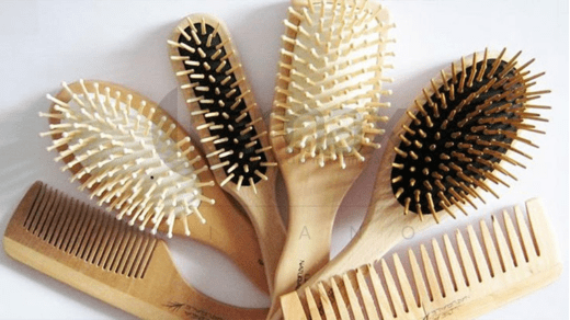 how to put in a hair comb